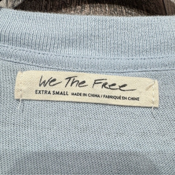 We The Free- Joshua Tree Boho Crop Long Sleeve Top- Sz. XS - Picture 6 of 13